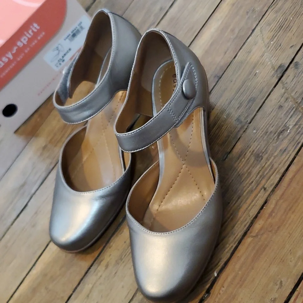 Women's Clarice Mary Jane Block Heel Dress Pumps - Picture 3 of 13